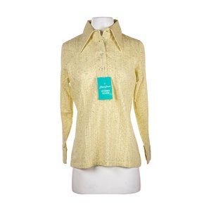 Ship'n Shore Blouses MED Yellow